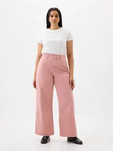 Džíny pro ženy GAP Wide LegHigh Rise 862920-00 Velikost: 31LONG - prodloužená délka