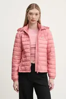 Bunda Guess Jeans růžová barva, přechodná, W5RL99 WHAB2