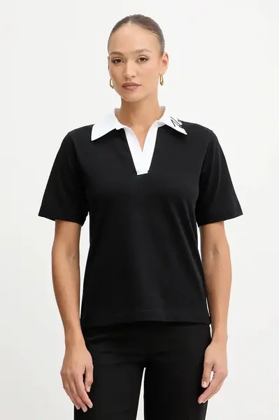 Bavlněné tričko Karl Lagerfeld KARL SIGNATURE