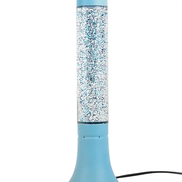 Stolní lampa Leitmotiv Astro Glitter modrá barva