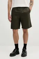 Šortky s příměsí lnu Armani Exchange