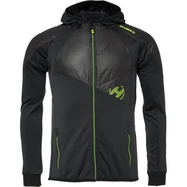 HAVEN POLARTIS HOODIE HMS Cyklistická mikina, čierna, veľkosť XXL