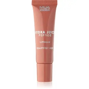 MUA Makeup Academy Hydra Juice Peptide Lip Balm hydratačný balzam na pery pre lesk vône Heartfelt Hun (Honey) 10 ml