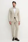 Vlněný oblek BOSS H-Huge-2Pcs-Peak-253