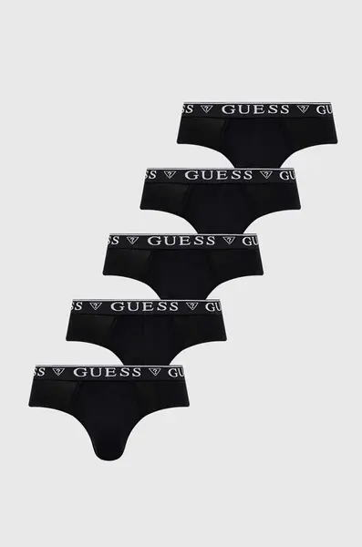 Guess slipy pánske bavlnené s elastanom 5-pak