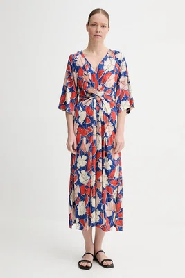 Šaty Marc O'Polo tmavomodrá barva, maxi, oversize, 503085521059