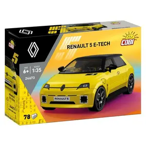Cobi Renault 5 e-tech 1:35 Žlutá