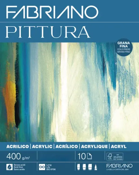 Blok pro malbu Fabriano Pittura 30x40cm