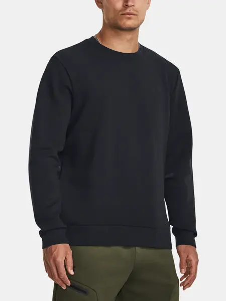 Under Armour Mikina UA Unstoppable Flc Crew-BLK - Pánské