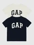 GAP Baby T-shirt with logo, 2 pcs - Boys