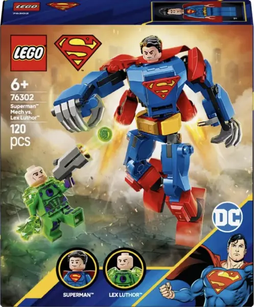 Superman™ v robotickém obleku vs. Lex Luthor™ - LEGO Batman Movie (76302)