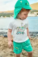 Kraťasy Mayoral tyrkysová barva, 1647