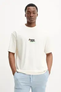 Bavlněné tričko Hugo Blue