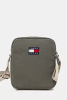 Ledvinka Tommy Jeans zelená barva, AM0AM13277