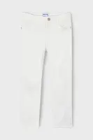 Dětské kalhoty Mayoral béžová barva, hladké, 3553