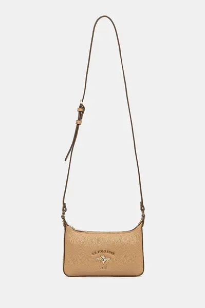 Kabelka U.S. Polo Assn. Stanford béžová barva, BEUSS8652WVP