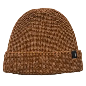 Kumu zimní čepice unity kulich hořčicově hnědý