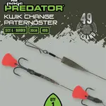 Fox rage predator návazec kwik change paternoster trace 30 cm - velikost 6