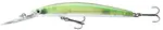Daiwa wobler tournament double clutch green flash ghost - 6 cm 3,6 g