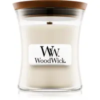Woodwick Island Coconut vonná svíčka s dřevěným knotem 85 g