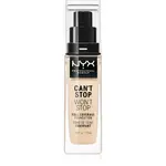 NYX Professional Makeup Can't Stop Won't Stop Full Coverage Foundation vysoce krycí make-up odstín 02 Alabaster 30 ml