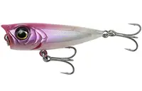 Savage gear wobler 3d minnow popper pink head - 4,3 cm 2,6 g