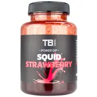 Tb baits power dip glm squid strawberry 150 ml
