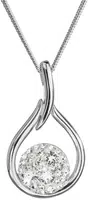 Evolution Group - Pavona Nadčasový stříbrný náhrdelník s krystaly Swarovski 32075.1 (řetízek, přívěsek)