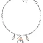 Disney Půvabný stříbrný náramek Princess BS00009TPZL-55