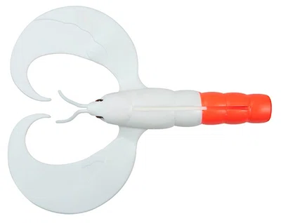 Fox rage gumová nástraha mini craw uv red head - 10 cm