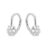 Beneto Půvabné dívčí náušnice s čirými zirkony AGUC3335-2