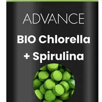 Advance nutraceutics Chlorella + Spirulina BIO 1000 tablet