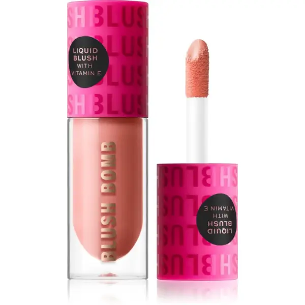 Revolution Blush Bomb krémová tvářenka odstín Peach Filter 4.6 ml