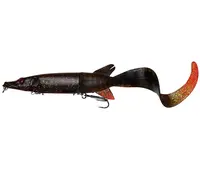 Savage gear gumová nástraha 3d hybrid pike slow sink motor oil 17 cm 47 g