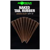Korda převleky naked tail rubber - gravel/clay