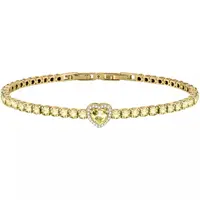 Morellato Romantický pozlacený náramek se srdíčkem Tesori SAVB10