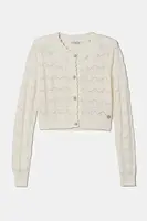 Detský vlnený kardigan Guess