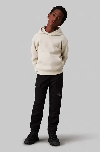 Detské tepláky Calvin Klein Jeans WOVEN CARGO
