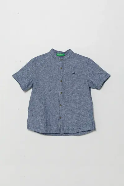 Detská ľanová košeľa United Colors of Benetton