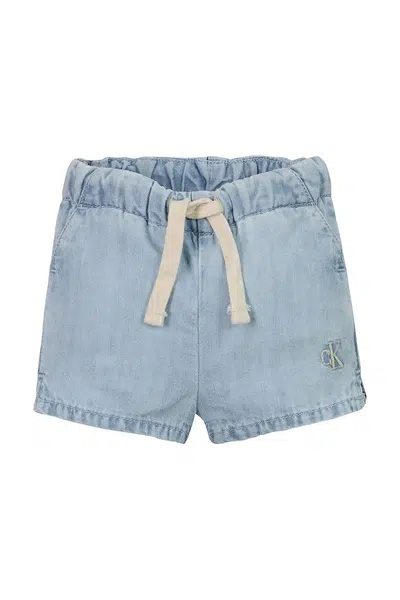 Šortky Calvin Klein Jeans nastaviteľný pás IN0IN00303