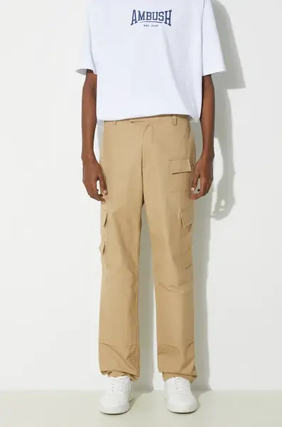 Bavlnené nohavice AMBUSH Slim Cargo Pants Tree