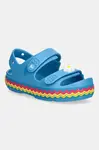 Detské šľapky Crocs CROCBAND CRUISER RICRAC SANDAL K