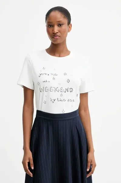 Bavlnené tričko Weekend Max Mara ARA