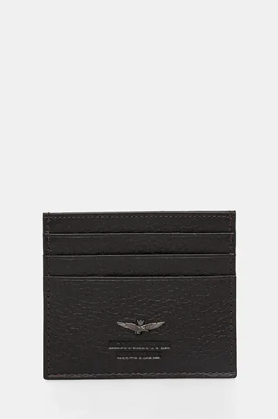 Kožené puzdro na karty Aeronautica Militare