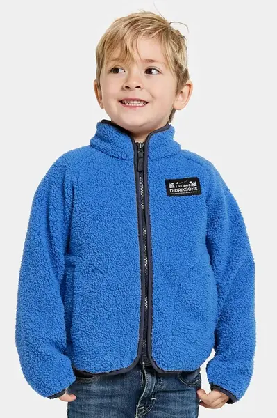 Didriksons  Detská fleecová mikina  GIBBS KIDS FULLZIP