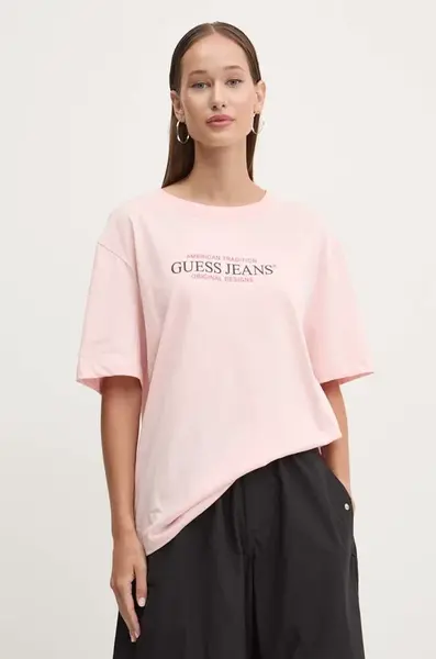 Bavlnené tričko Guess Jeans