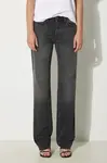 Rifle Fiorucci Faded Black Straight Fit Jeans