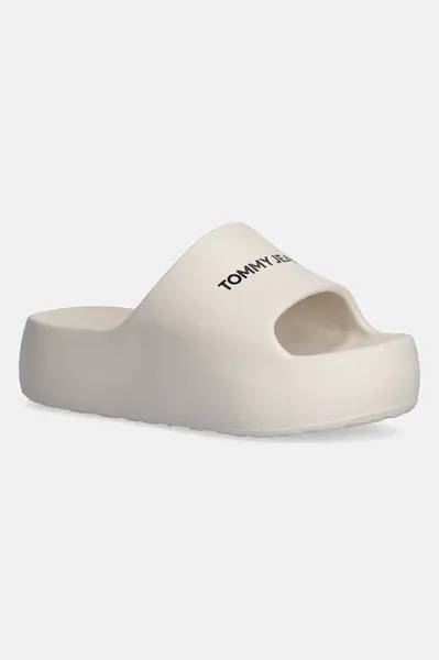 Šľapky Tommy Jeans TJW FLATFORM POOL SLIDE ESS