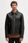 Kožená bunda BOSS H-Mapson4