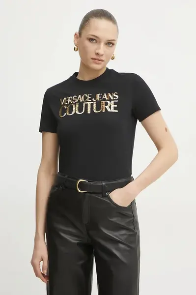 Bavlnené tričko Versace Jeans Couture